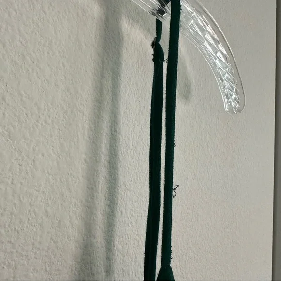 Reformation Crimini Midi Dress in Emerald Green Size: 16 - Picture 13 of 14